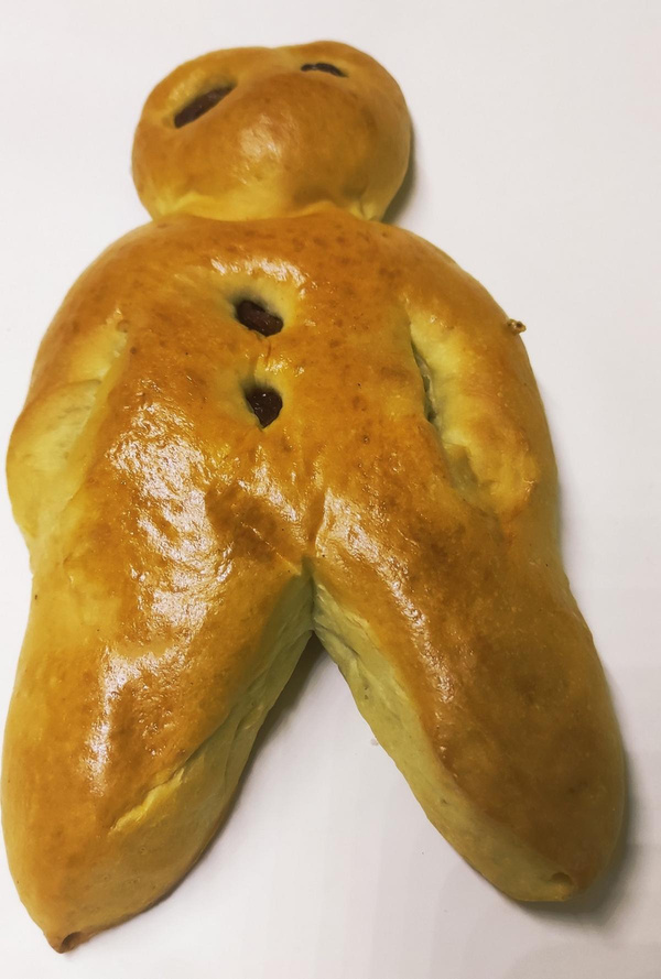 Produktfoto zu Weckmann klein mit Zucker