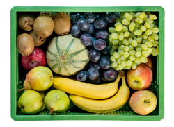 Produktfoto zu Obst Korb Mittel