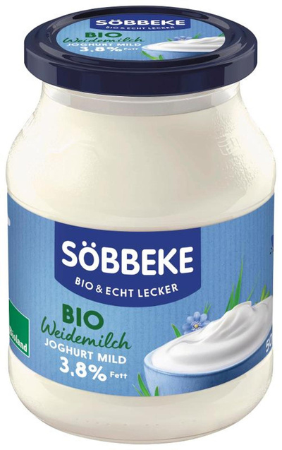 Produktfoto zu Joghurt natur, 500ml Glas