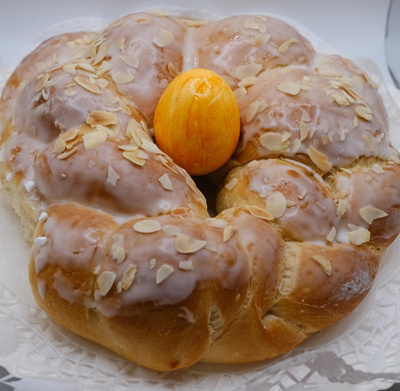 Produktfoto zu Osternest mit Ei